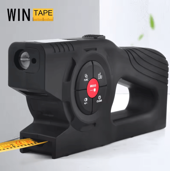 50 Meter Wintape Three-in-One Digital Laser Distance Meter with Digital Display