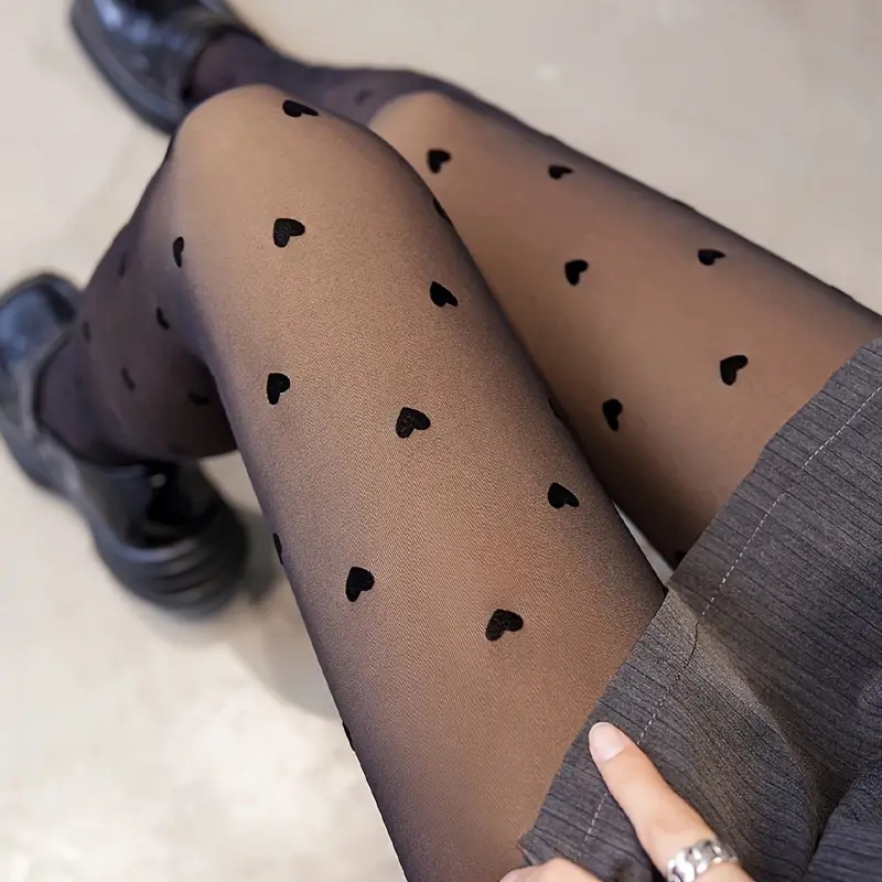 Warm Autumn Trousers for Women, High Waisted Cotton Pants, Tight Fitting Thermal Base Layer for Cold Weather,