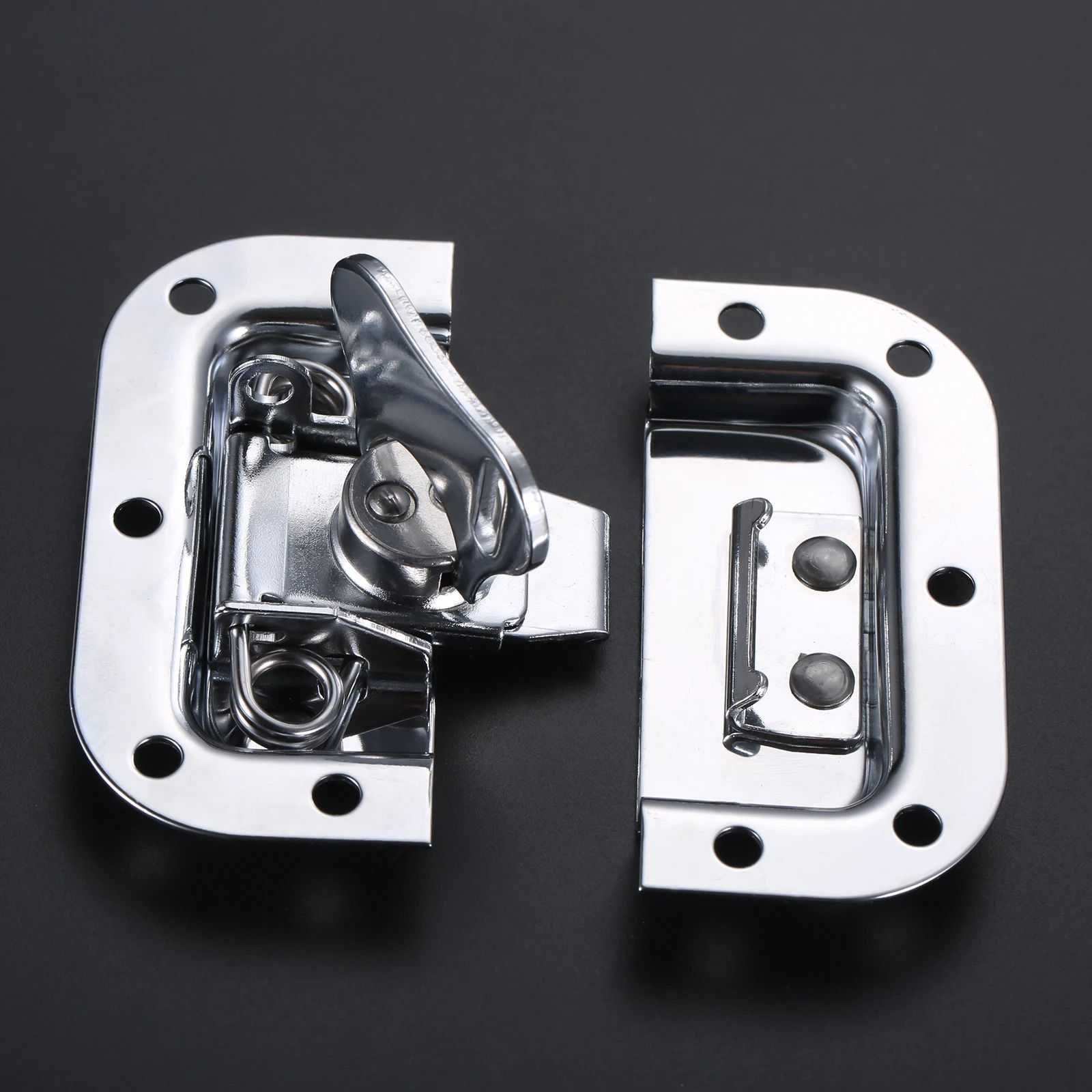 Flight Case Lock Box Buckle Butterfly Twist Latch 82 x 77 mm