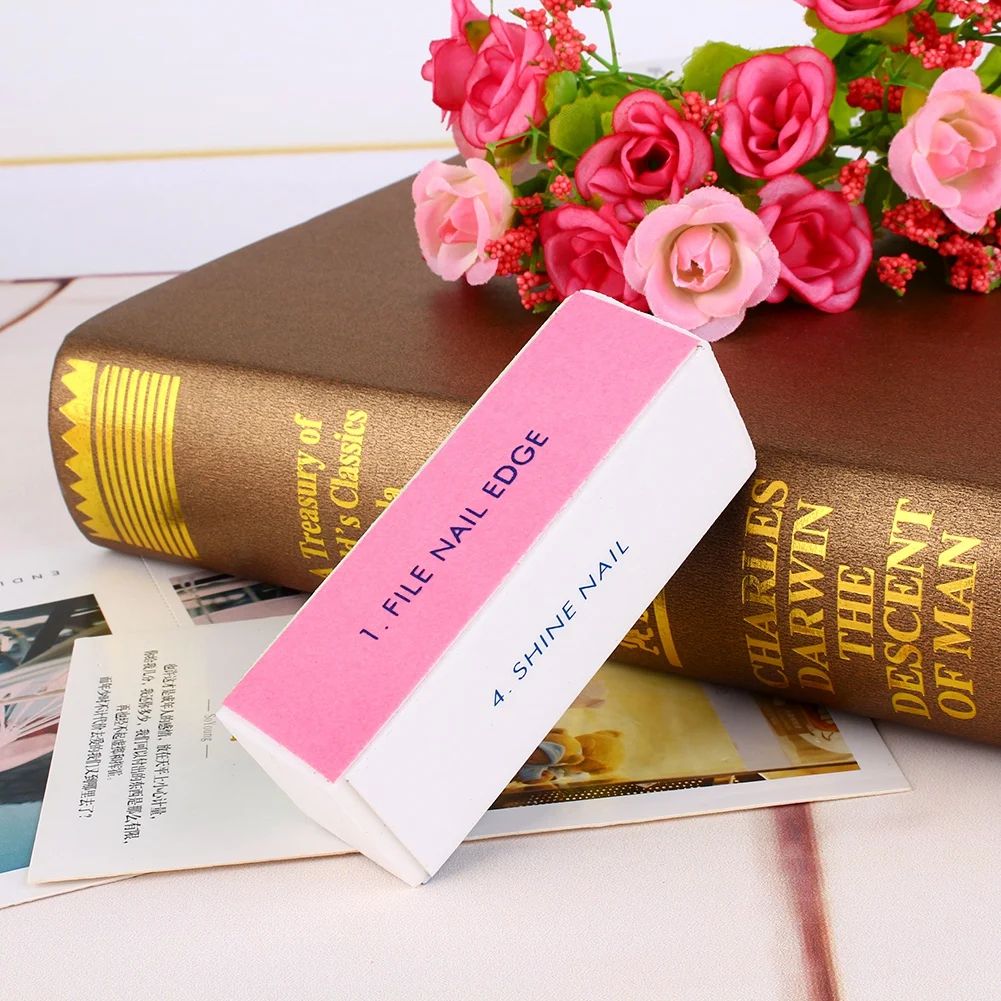 4 Way Nail Buffer Block Professional Nail Polishing and Shine Buffer