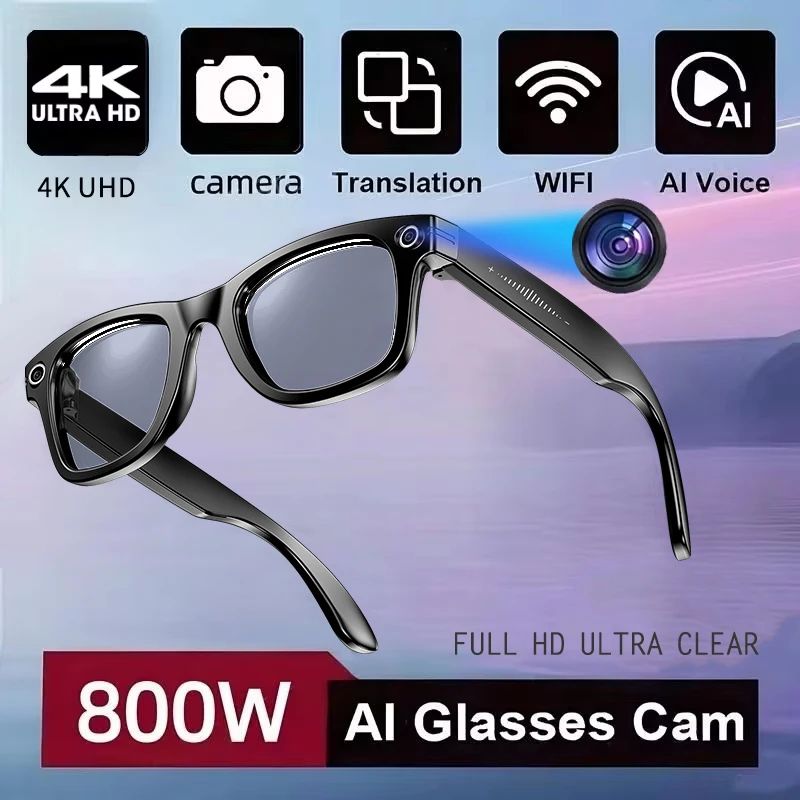 AI Smart Camera Translation Sunglasses