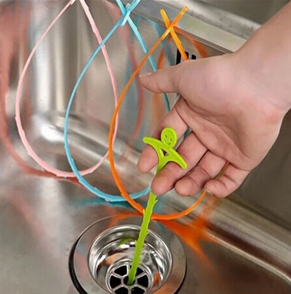 Drain Cleaner Tool Set Sink Drain Snake Hair Removal Tool