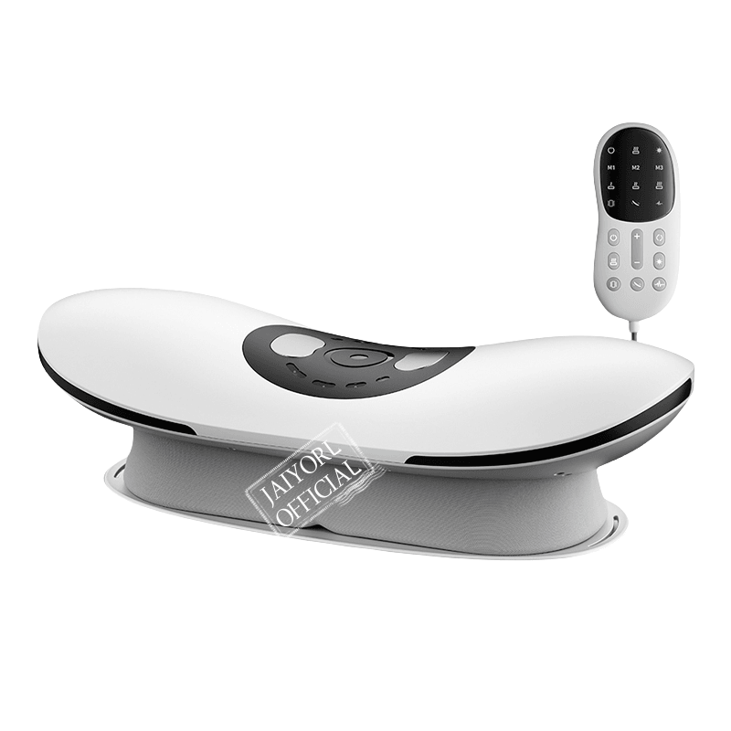 Electric Lumbar Traction Massager – Inflatable Back Stretcher with Heat and Adjustable Intensity