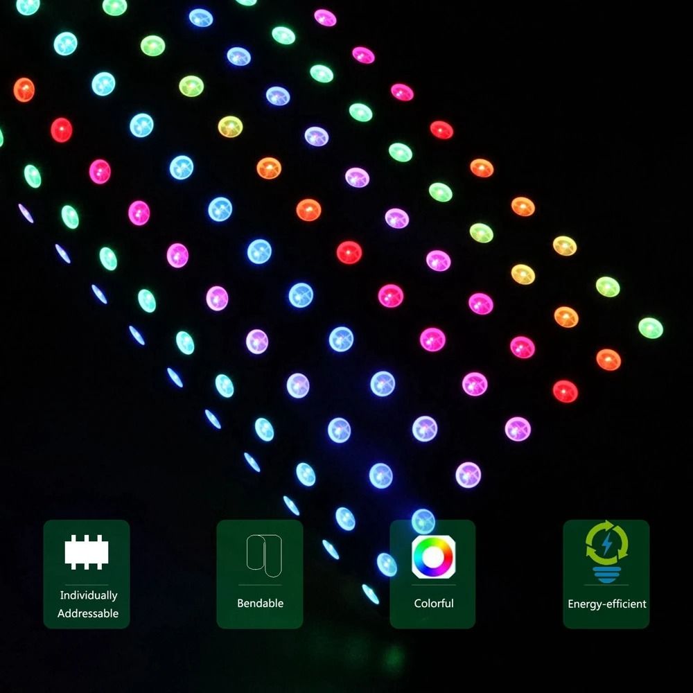 WS2812B RGB LED Flexible Addressable Matrix Panel