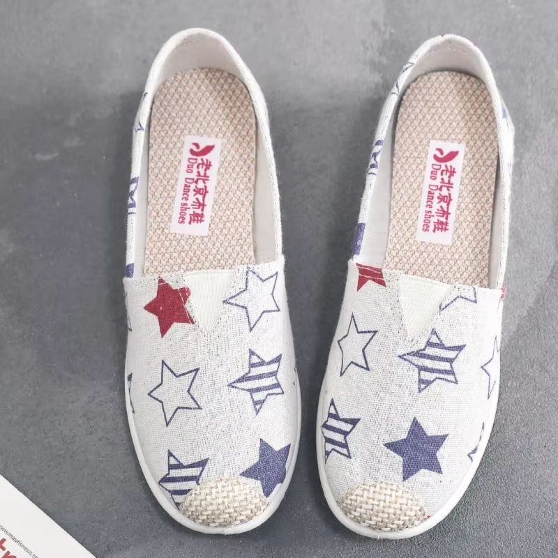 Breathable Mesh Lightweight Casual Women's Slip-On Flats Fisherman Shoes