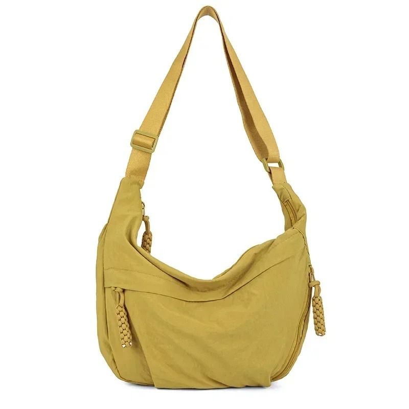 Womens Soft Cloth Shoulder Crossbody Bag