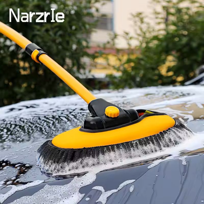New Car Wash Mop Cleaning Brush With Telescoping Handle