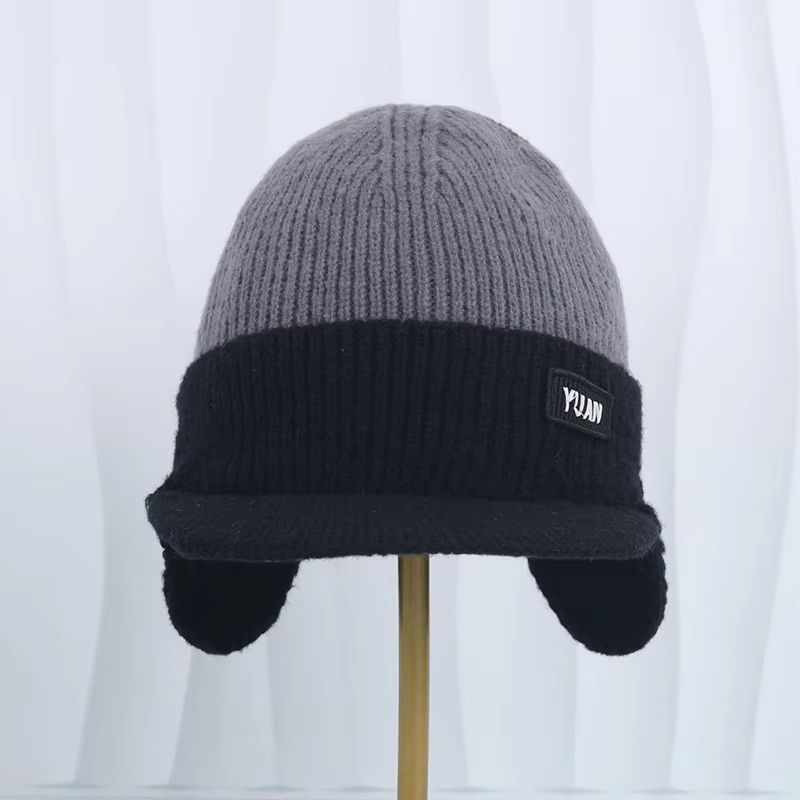 ThermaFlex Windproof Knitted Baseball Cap with Ear Protection