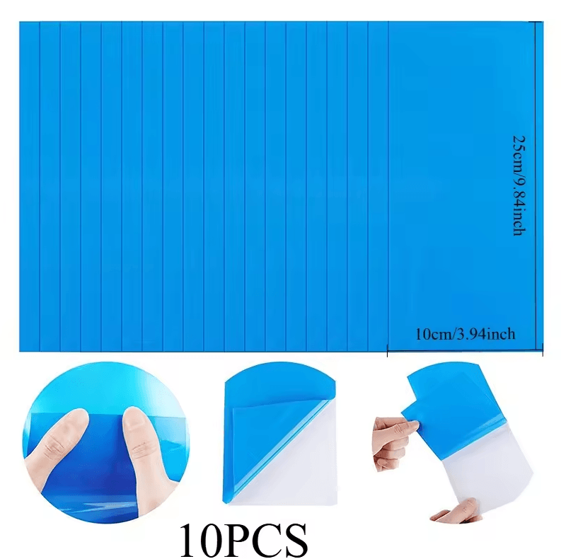 10/20 Pieces Underwater Self-Adhesive Swimming Pool Patch – PVC Pool Repair Kit