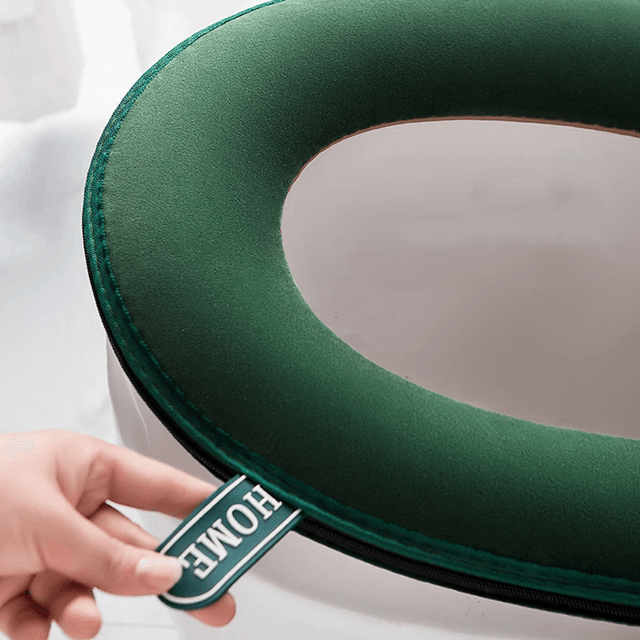 Warm Velvet Toilet Seat Cover