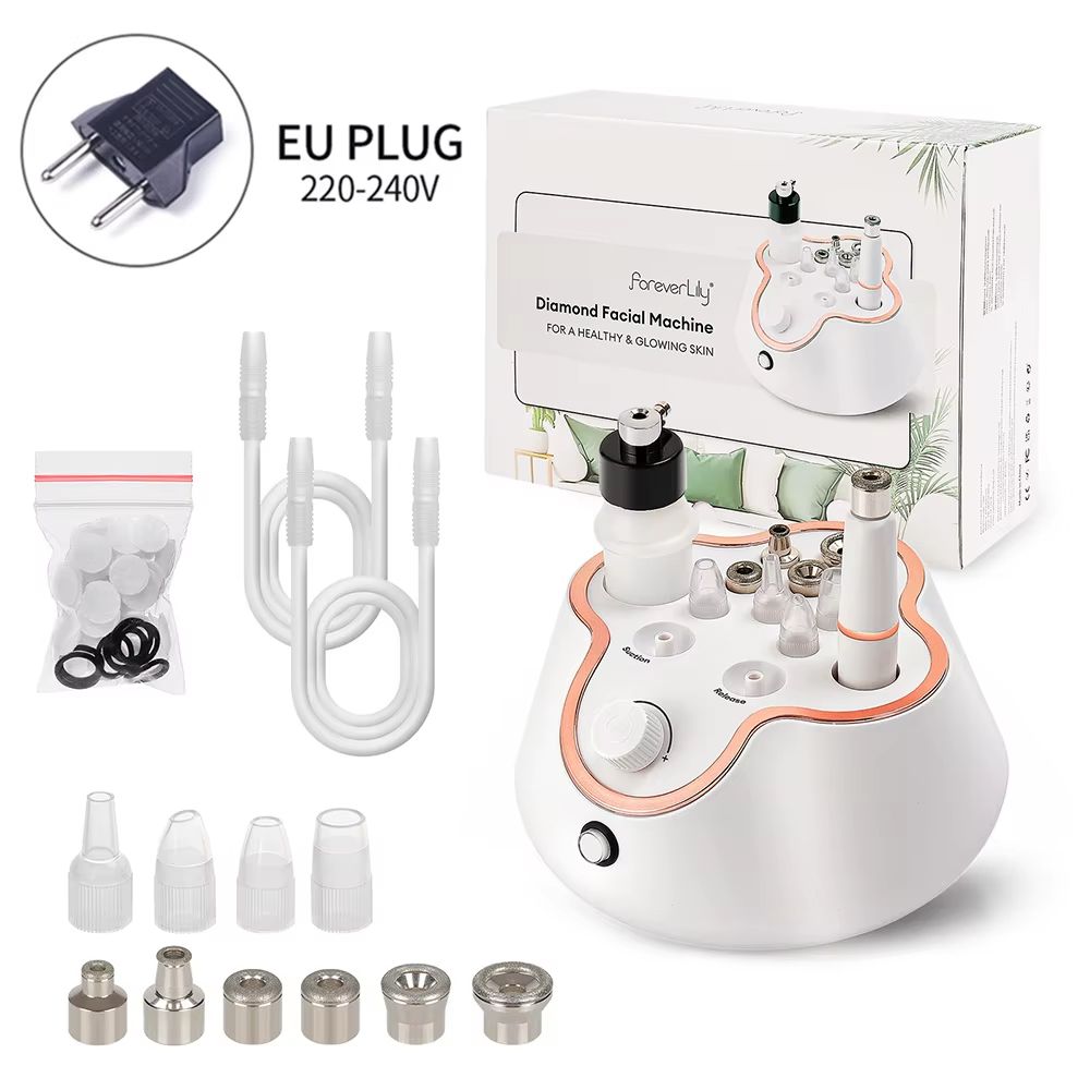 Professional Diamond Microdermabrasion Machine – Home Facial Exfoliation & Deep Cleaning Skin Care Device