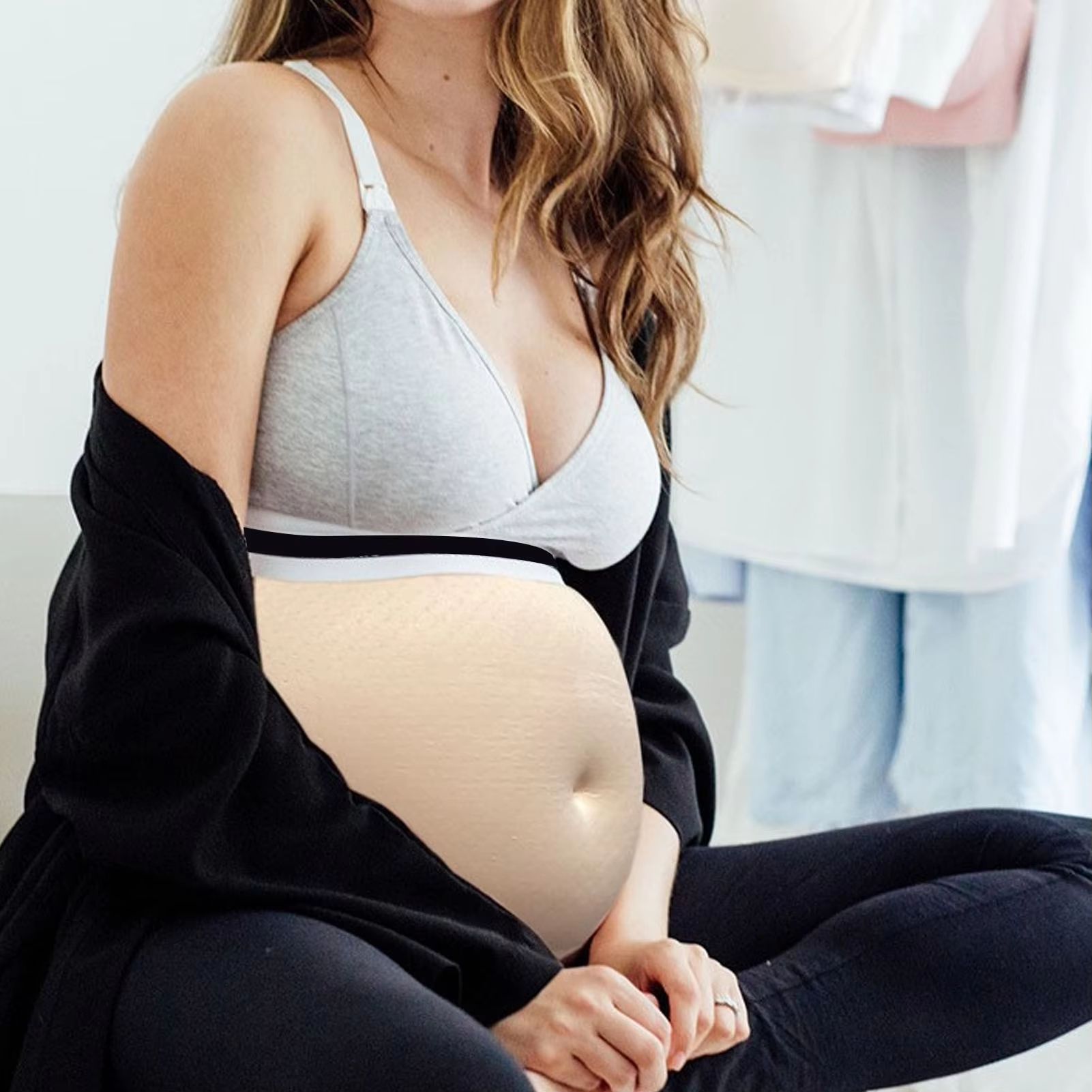 Breathable Synthetic Pregnancy Belly With Soft Lightweight Design