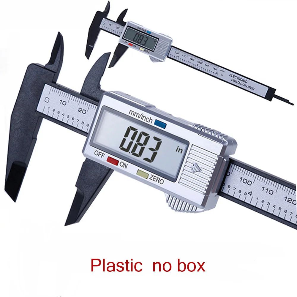 150mm Stainless Steel Digital Caliper – Precision Vernier Measuring Tool with LCD Display