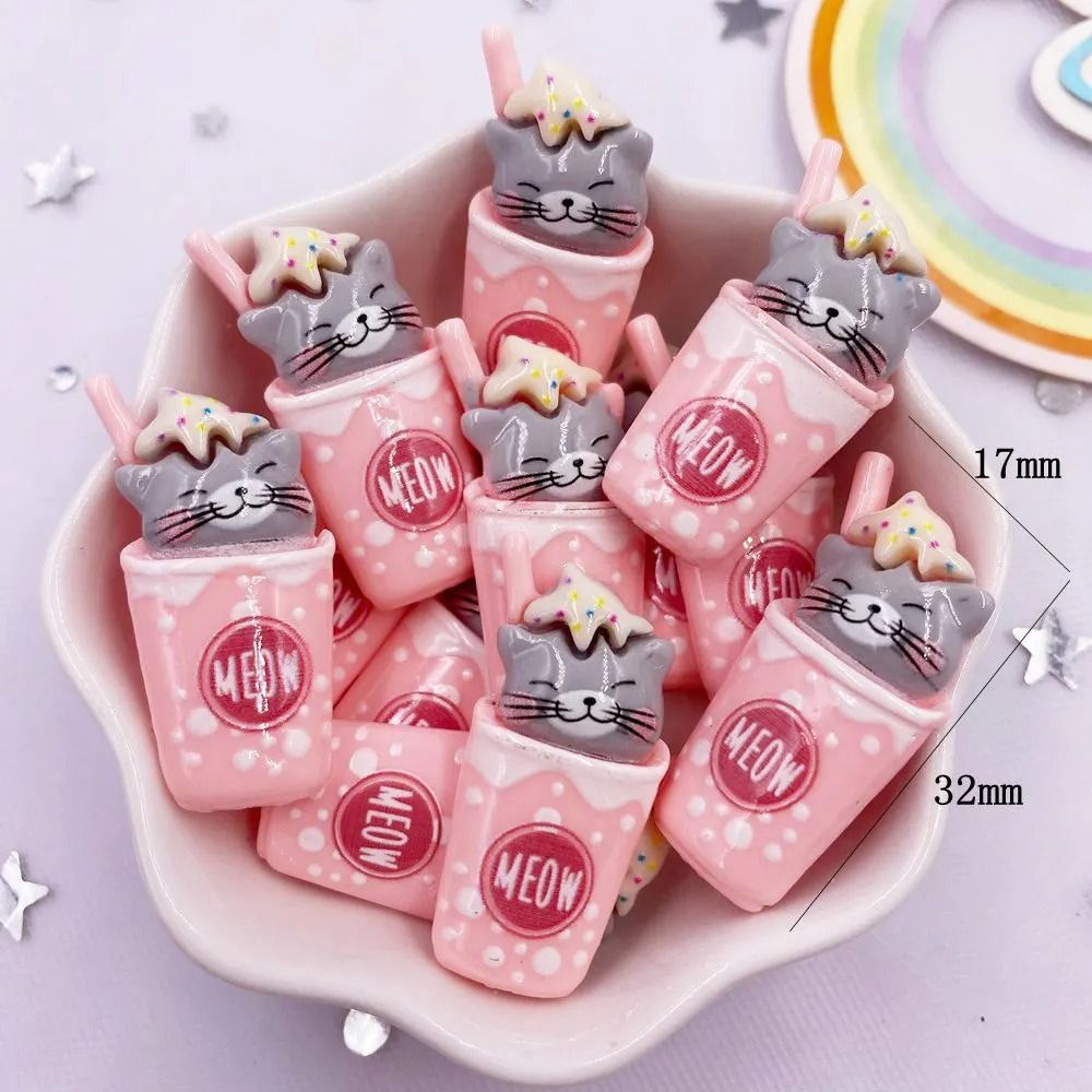 Kawaii Cat Narrative Figurines – High-Definition Miniature Architectural Sculpture