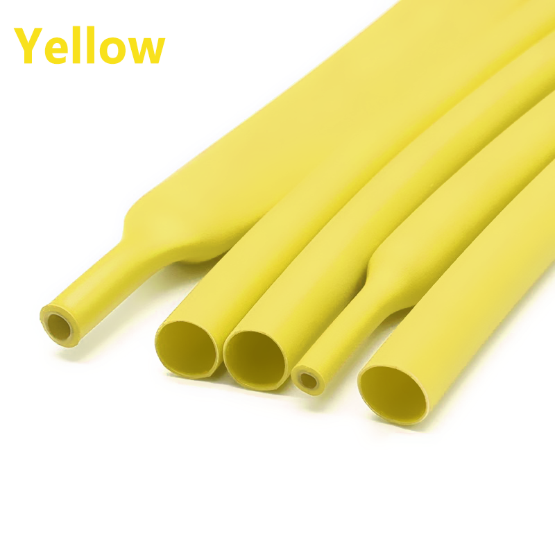 Black Heat Shrink Tube Polyolefin Thermal Insulated Cable Sleeve