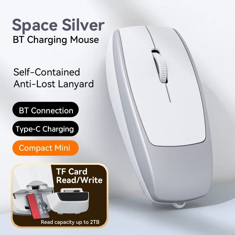 Compact Rechargeable Bluetooth Mini Mouse