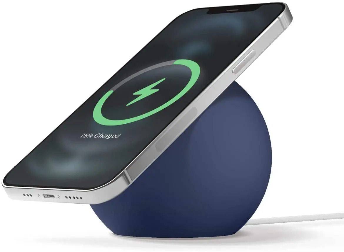 Round Silicone Magnetic Wireless Charging Stand