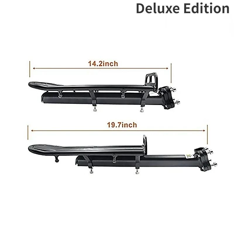 Telescopic Bicycle Rear Rack Alloy Seat Post Luggage Carrier