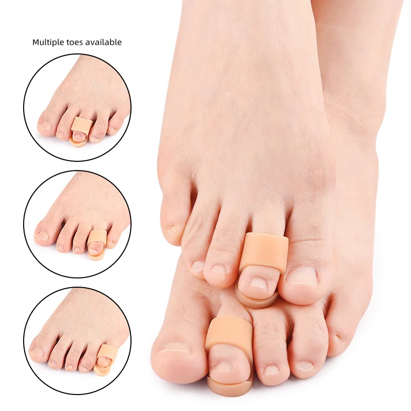 Thumb Valgus Protector, Silicone Toe Separator, Bunion Relief Gel Pads