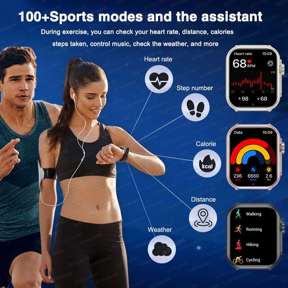 Ultra 2 SE GPS Smartwatch with AMOLED Display and Bluetooth Calling