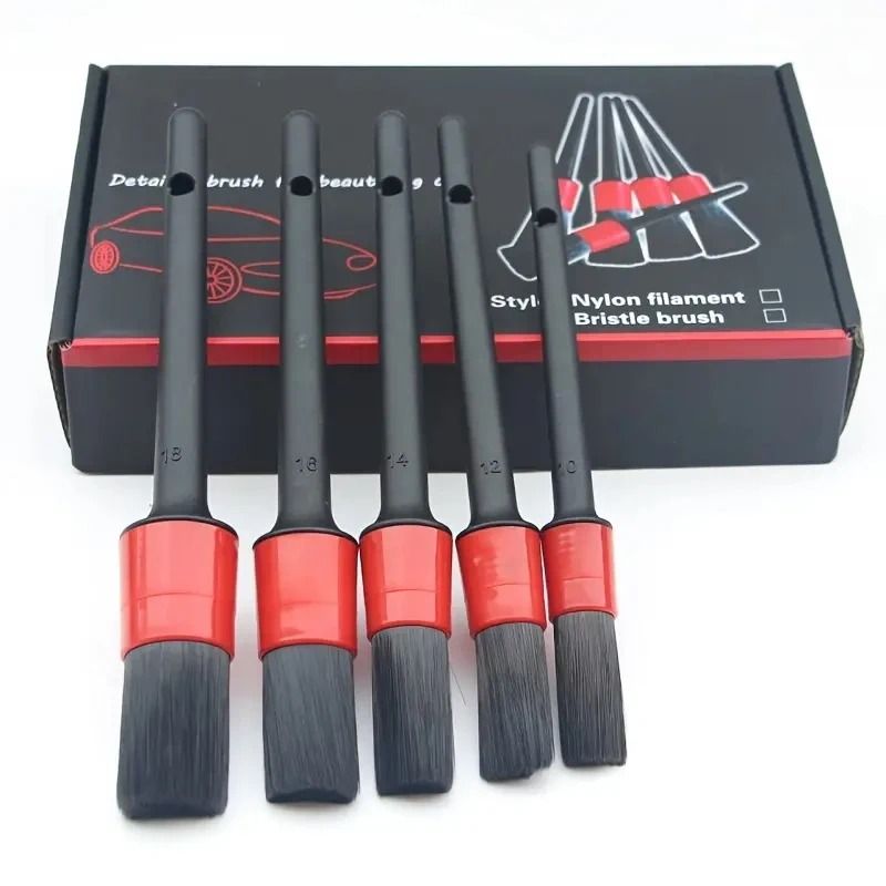 Car Detailing Brush Set Soft Interior Cleaning Brushes for Dashboard Wheels and Vents