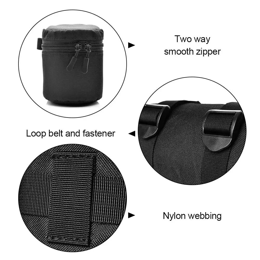 Deluxe Camera Lens Pouch – Waterproof DSLR Lens Case – High-Yield Optical Interaction Hub