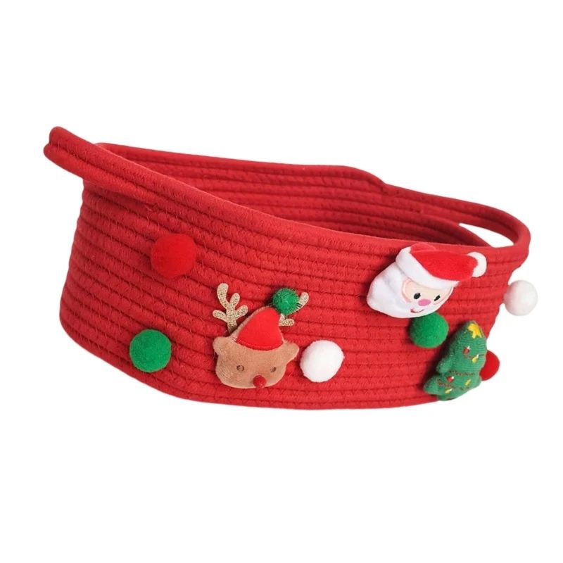 New Holiday Themed Santa Storage, Christmas Organization Bin, Gift and Toy Accessories Container