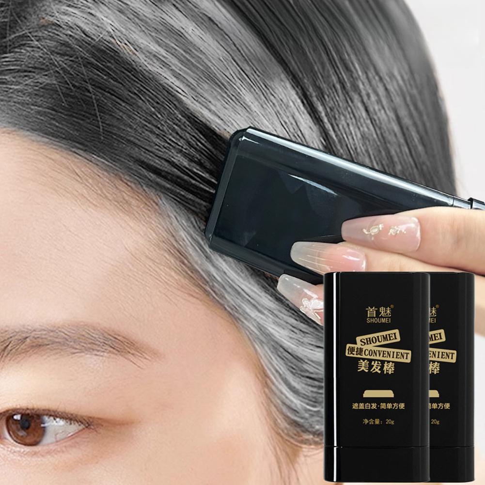 Instant Gray Hair Touch Up Comb Stick for Natural Root Coverage
