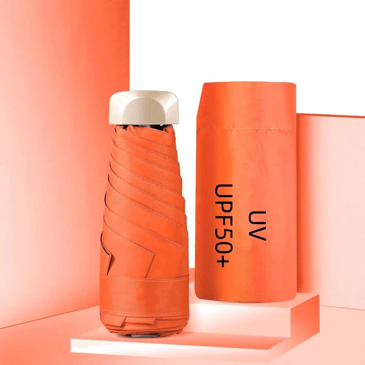 Compact Sun & Rain Protection The Professional Grade Mini Capsule Umbrella