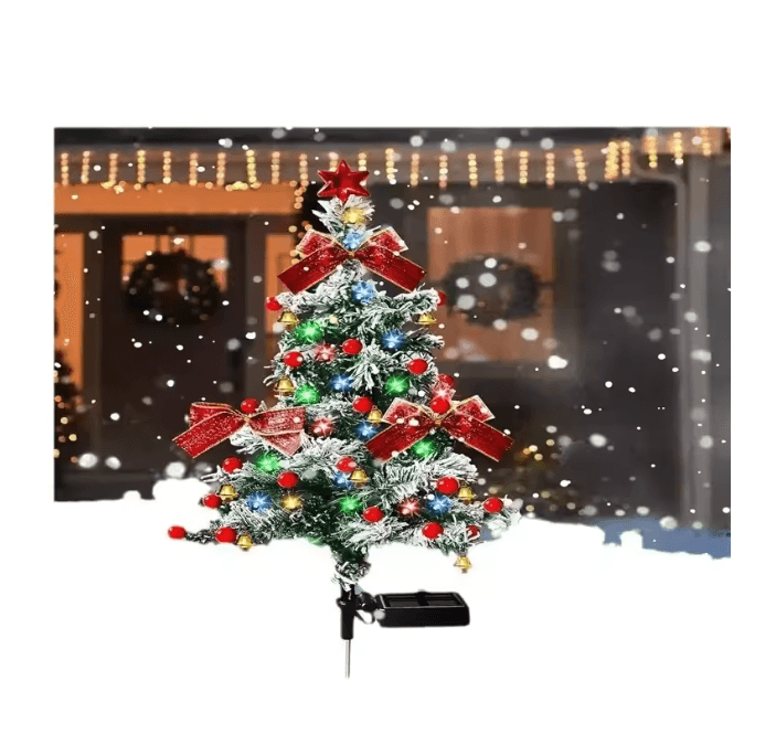 EverGlow Solar Christmas Tree Garden Light