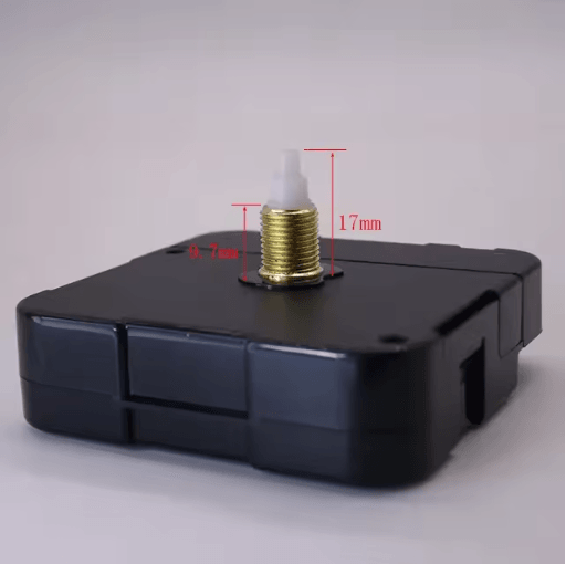 Silent Quartz Clock Mechanism Kit DIY Wall Clock Movement with Long Shaft (31mm)