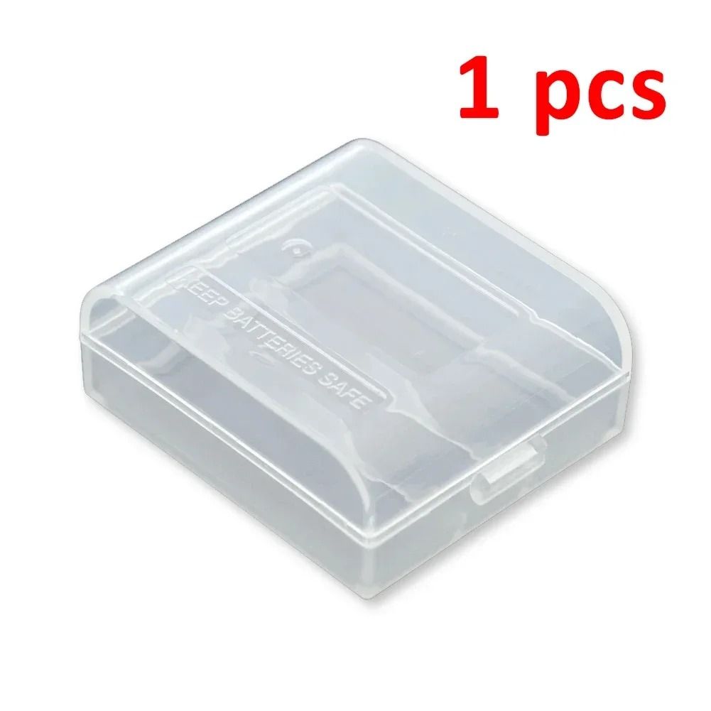 Transparent Battery Storage Box CR123 Battery Holder 16340 Battery Case