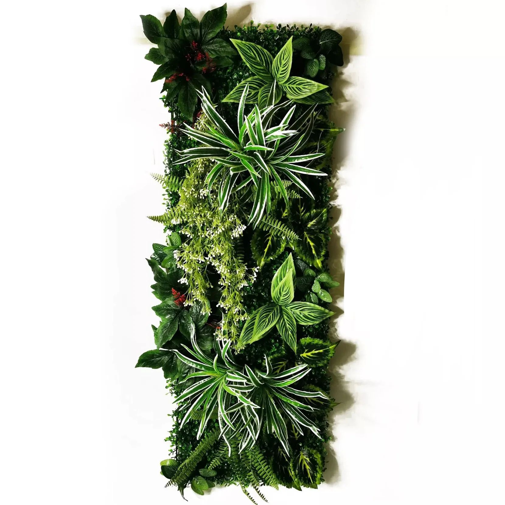Artificial Plant Wall Panel Greenery Backdrop Decorative Fence Panel