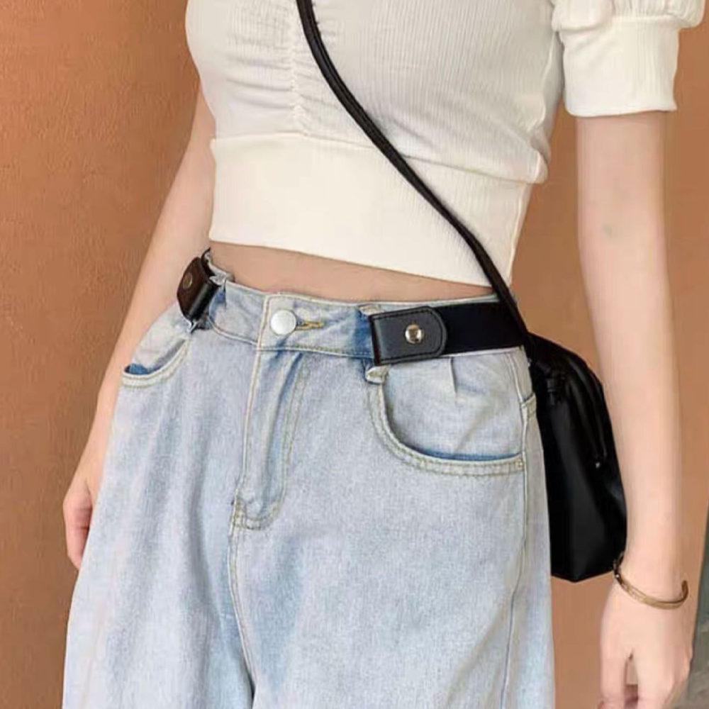 Buckle Free Elastic Waist Belt