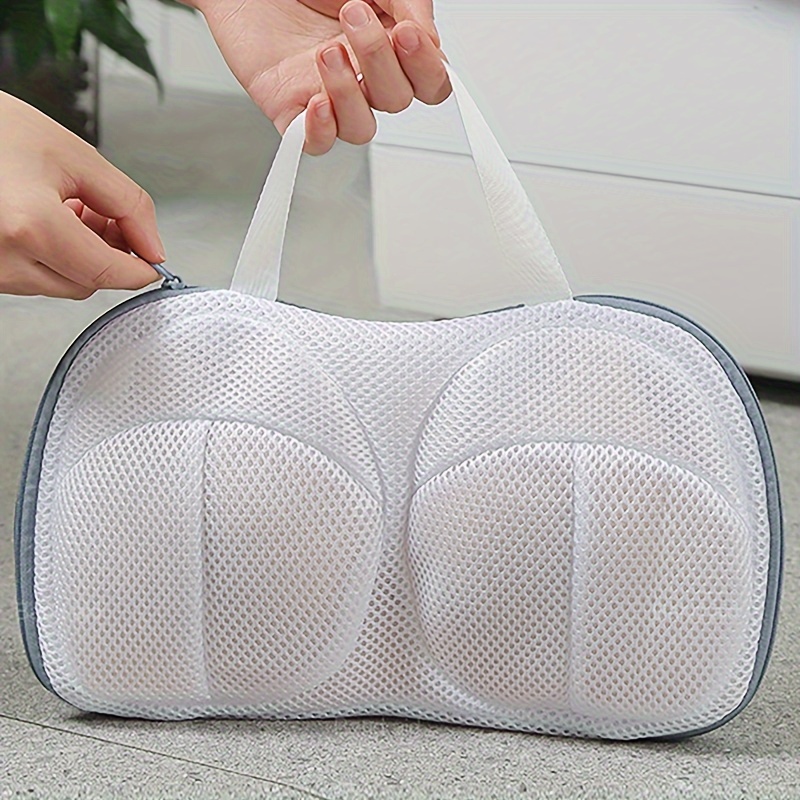 Women Bra Laundry Bag, Inner Mesh Bag, Protective Washing Bag, Household Washing Machine Care, Hand in Hand Carry Design