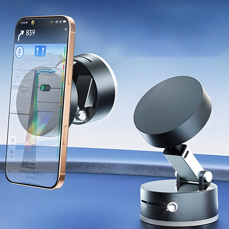 Ultra Strong Magnetic Car Phone Holder Foldable & Universal Mount