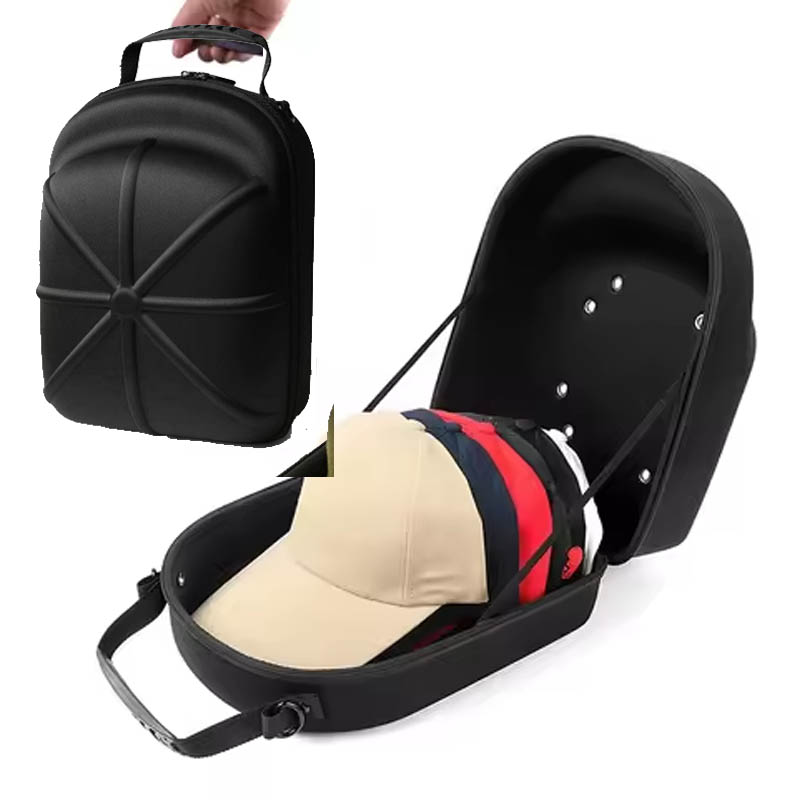 Outdoor Travel Hat Protective Box, Portable Cap Storage Carrier, Hard Shell Hat Case for Baseball Caps