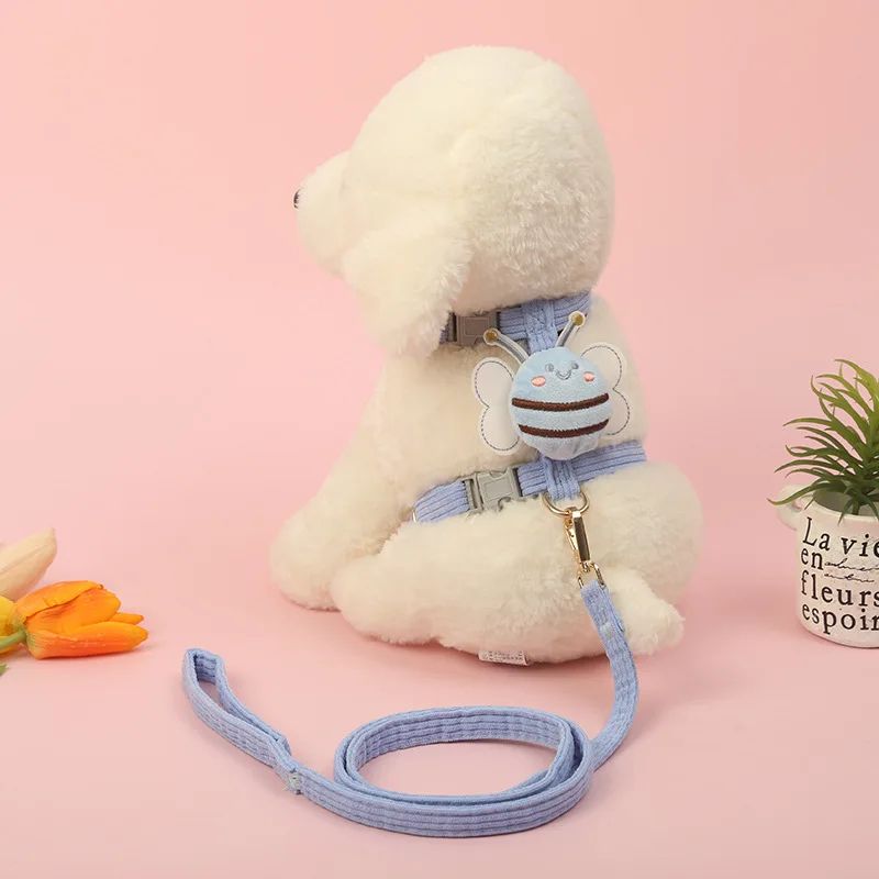 Escape Proof Mesh Cat Harness Leash Set