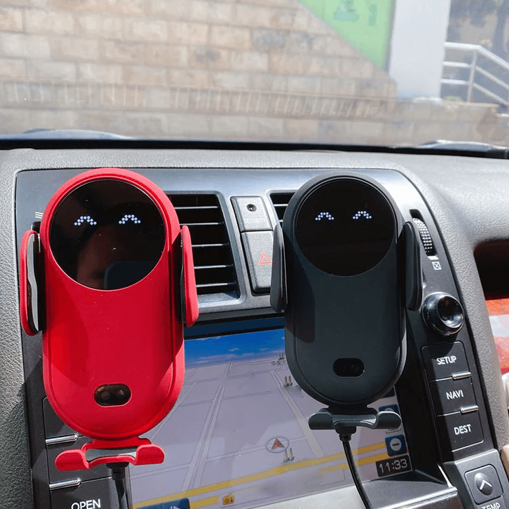 360° Rotating Car Wireless Charger Phone Holder