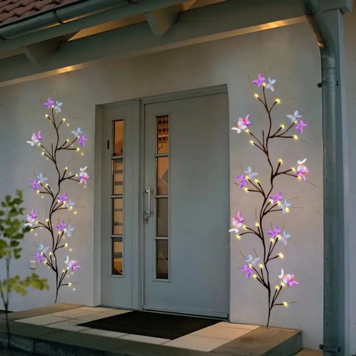 30LED Enchanted Willow Vine Light with Butterfly