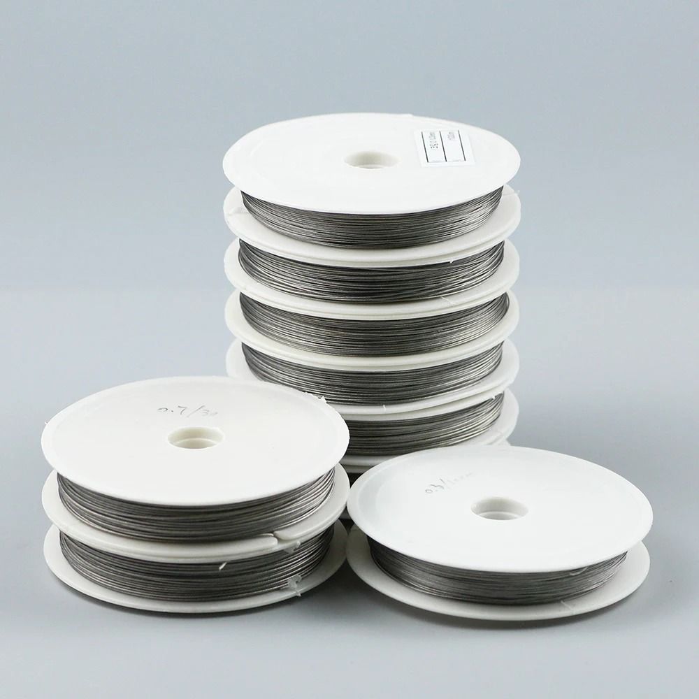 Thin Stainless Steel Beading Wire for Jewelry Making Bracelets and Necklaces