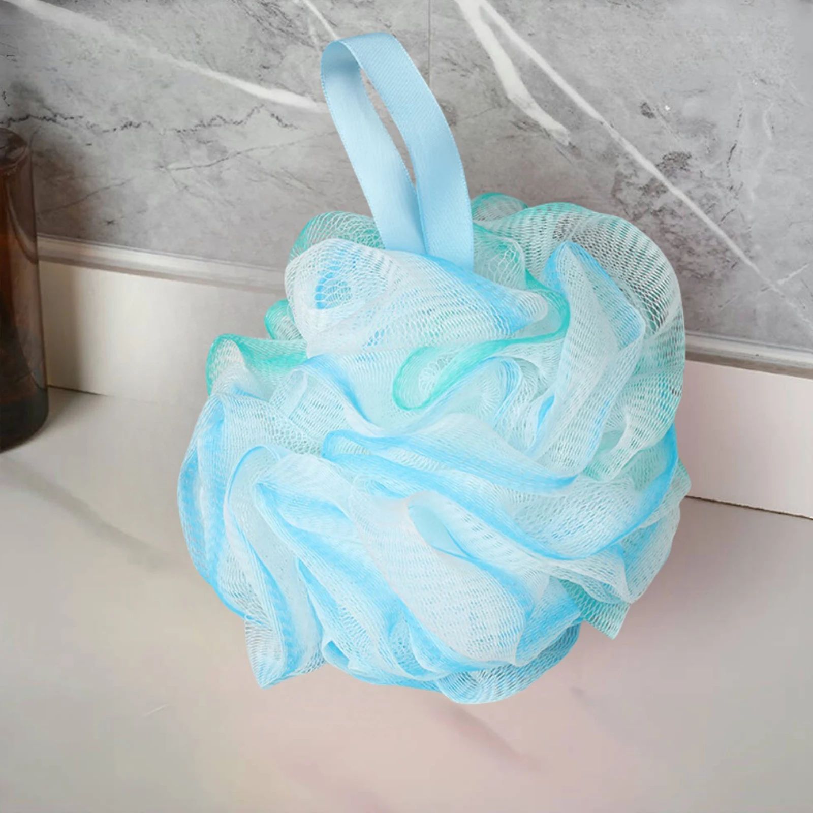 Exfoliating Bath Loofah Sponge Set Soft Mesh Shower Scrubber 2 Pack
