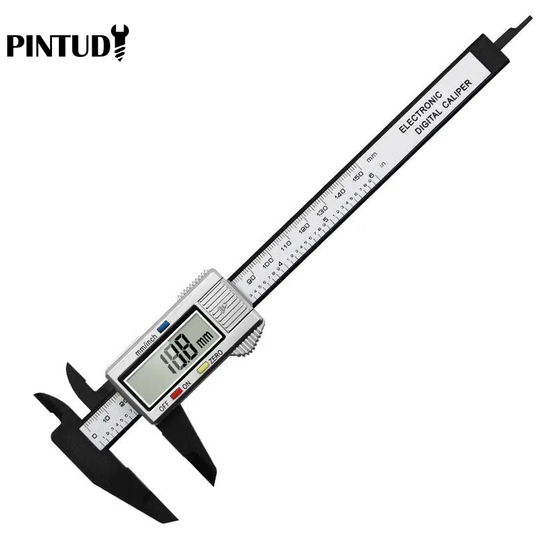 Plastic Vernier Caliper, Digital Display Caliper, Mini Text Play Caliper, Student Vernier Ruler, Measuring Tools