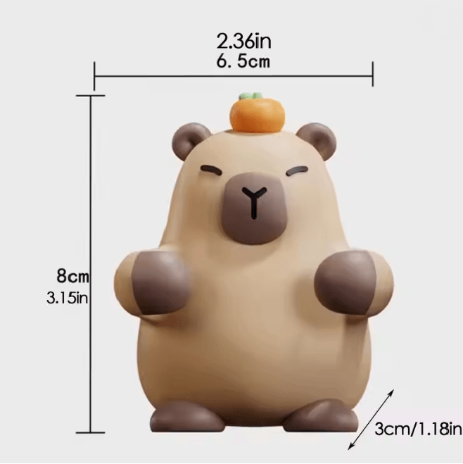 Capybara Wall Toothbrush Holder Adhesive Toothbrush Hanger