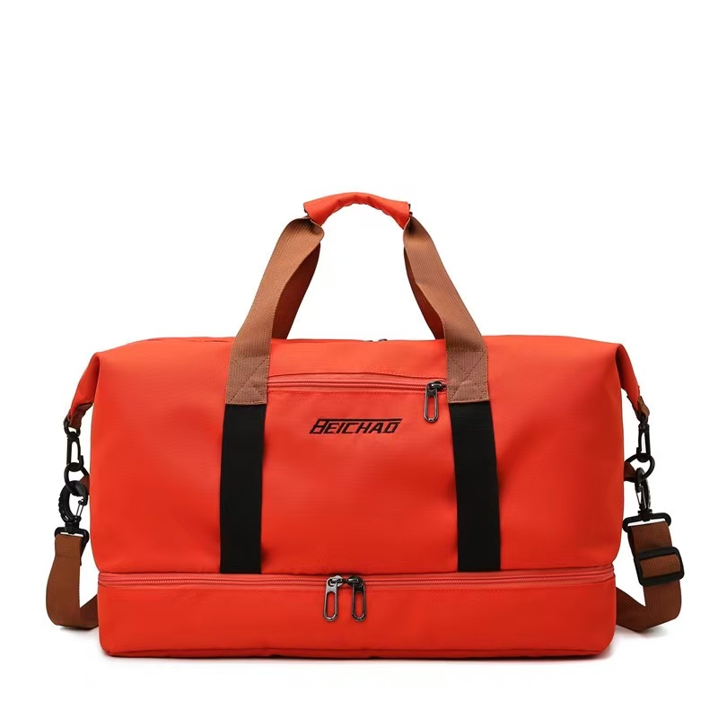 Large Capacity Travel Gym Bag Carry On Weekender Duffel with Shoulder Strap