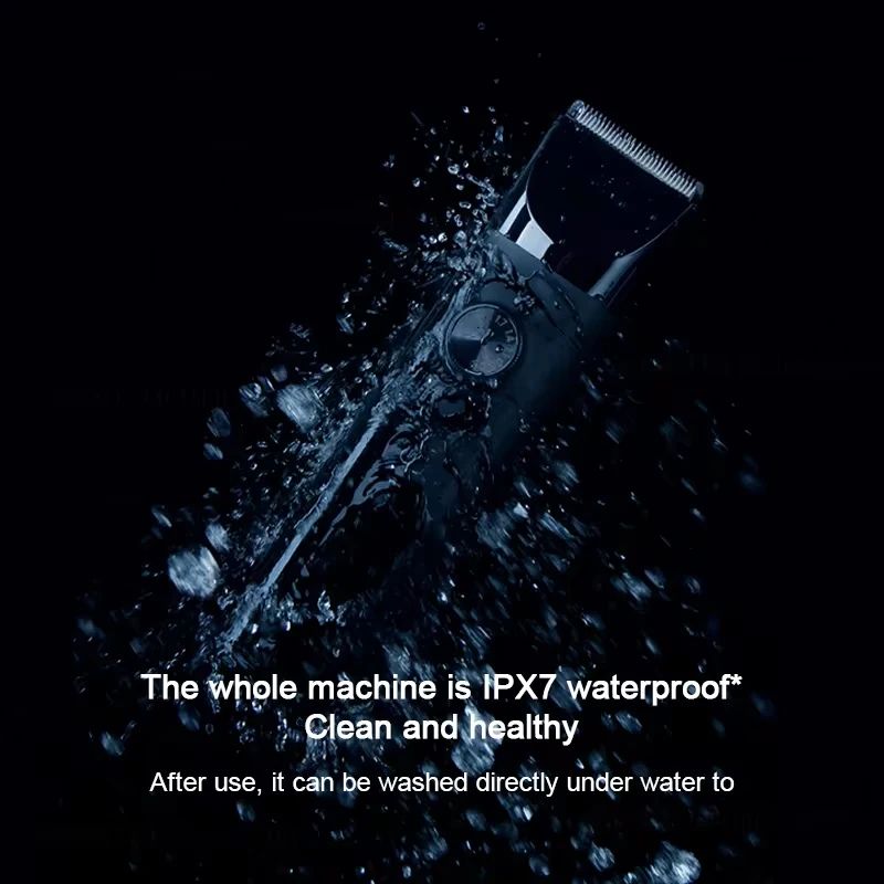 XIAOMI Mijia Hair Clipper for Men, Electric Sideburns Shaver & Wireless Hair Cutting Trimmer for Barbers and Home Use