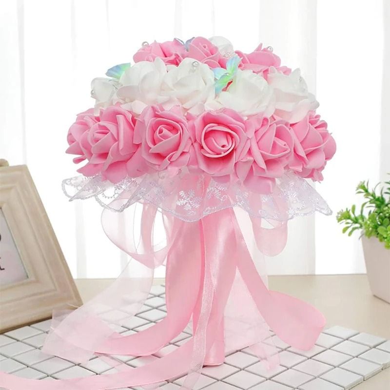 Everlasting Velvet-Touch Foam Roses