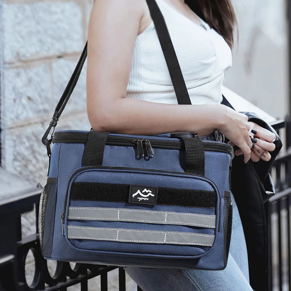 Large Capacity Insulated Picnic Cooler Bag
