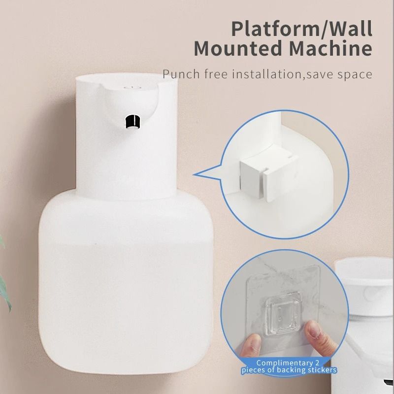 Wall Mounted Automatic Foam Soap Dispenser Rechargeable Touchless Hand Wash Machine