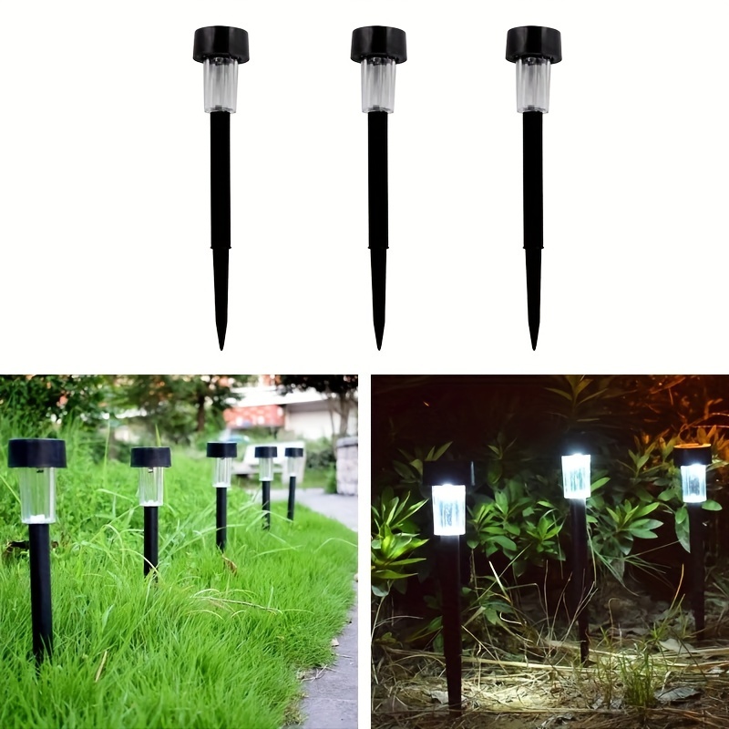 Solar Garden Lights 10 Pack LED Outdoor Landscape Lighting Waterproof for Patio, Yard Walkway Pathway Decor